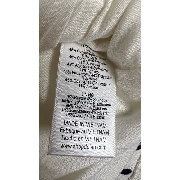 Anthropologie X Dolan Left Coast Tulley Textured Cream Mini Skirt Size XS NEW - Picture 9 of 11